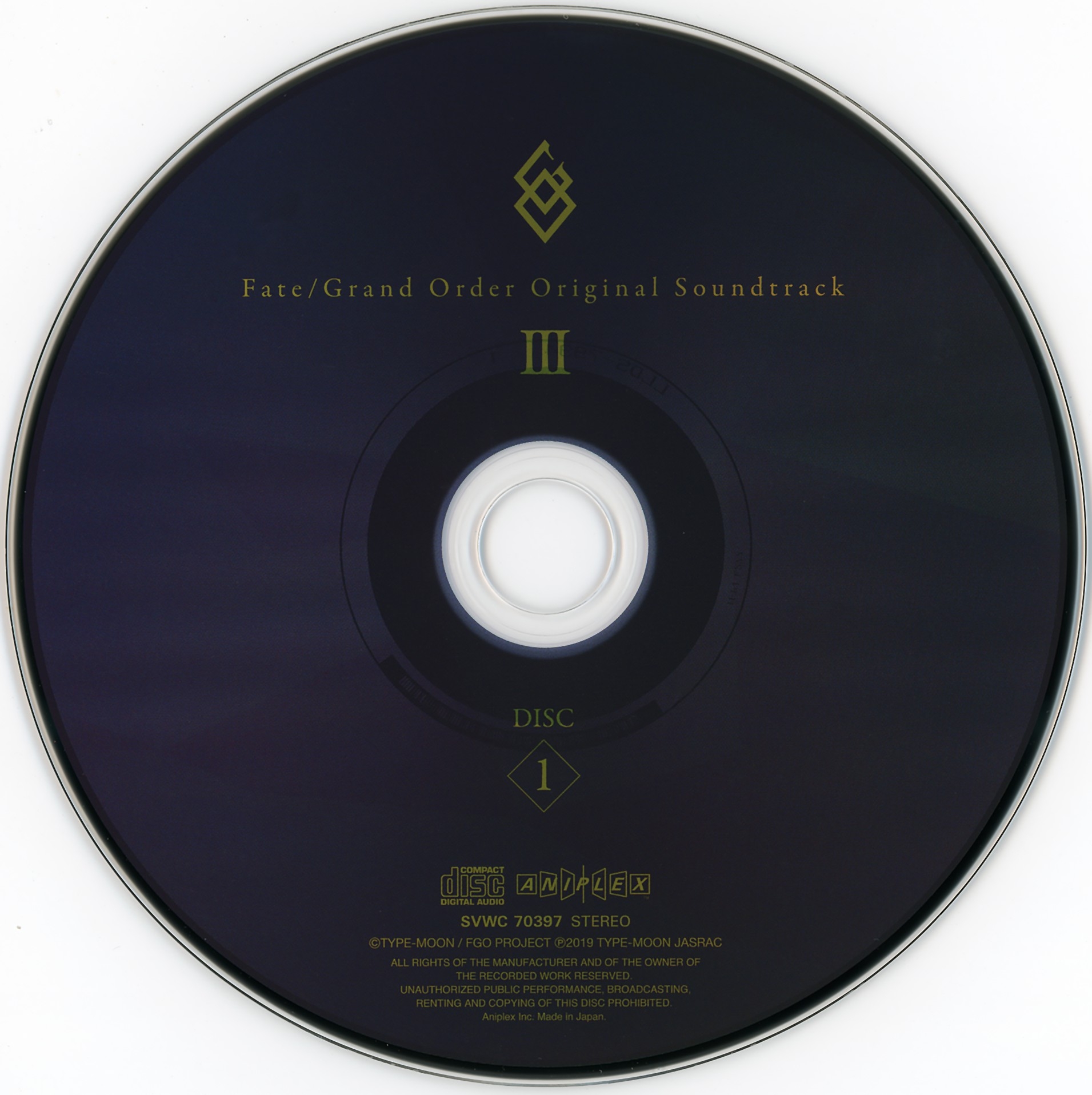 Fate/Grand Order Original Soundtrack III (2019) MP3 - Download